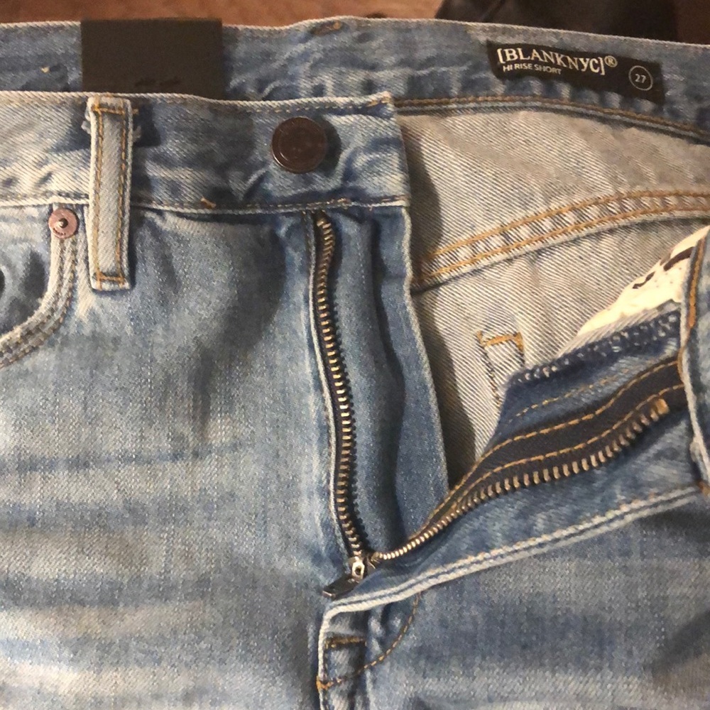 Nwt Blank NYC climbing the walls jean shorts 27 - Picture 4 of 6